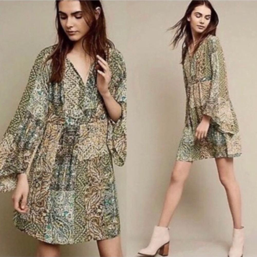 Anthropologie Floreat boho dress